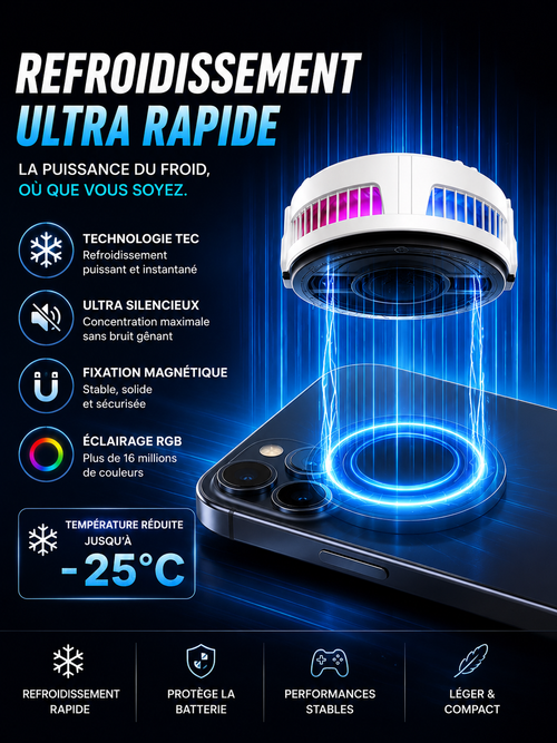 Refroidisseur Téléphone